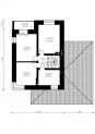 Двухэтажный дом с гаражом,  террасой и балконом Rg3317 План3